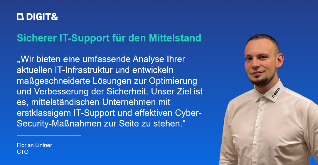 Florian LinkedIn - IT-Betreuung IT-Infrastruktur und Cybersecurity IT-Interim-Management IT- und Digitalisierungsstrategie